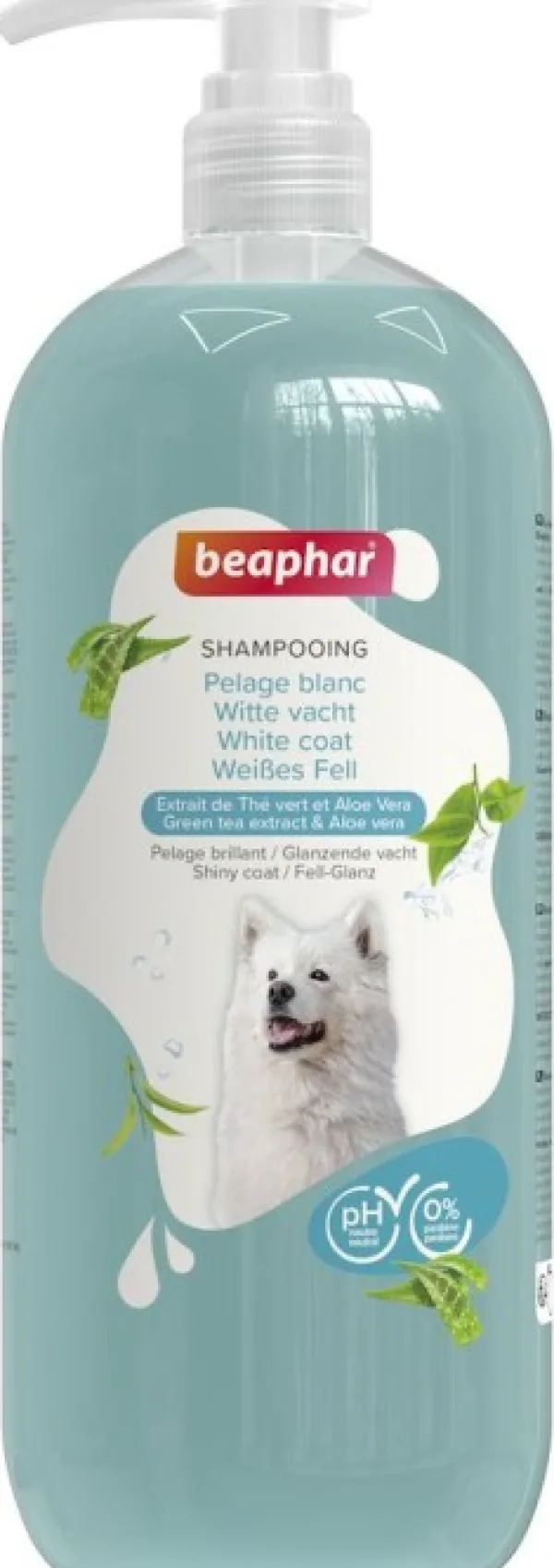 Beaphar Turkinhoito^ shampoo valkoisille koirille, 1L