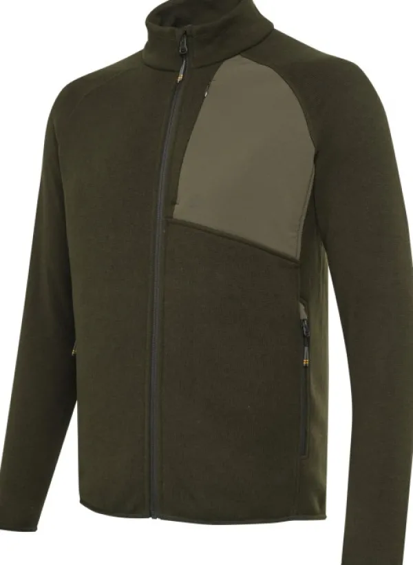 Beretta Abisko Full Zip Fleece fleecetakki, Green Moss| Metsästysliivit/Fleeceliivit
