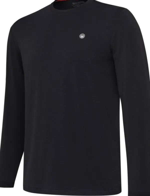 Beretta Metsästysliivit/Fleeceliivit^Team LS paita, musta