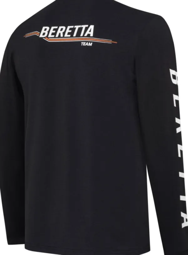 Beretta Metsästysliivit/Fleeceliivit^Team LS paita, musta
