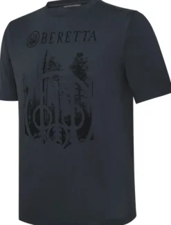 Beretta M's Outline T-Shirt Ebony| Metsästysliivit/Fleeceliivit
