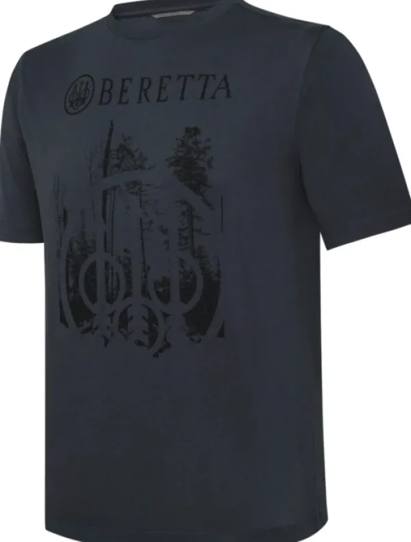Beretta M's Outline T-Shirt Ebony| Metsästysliivit/Fleeceliivit