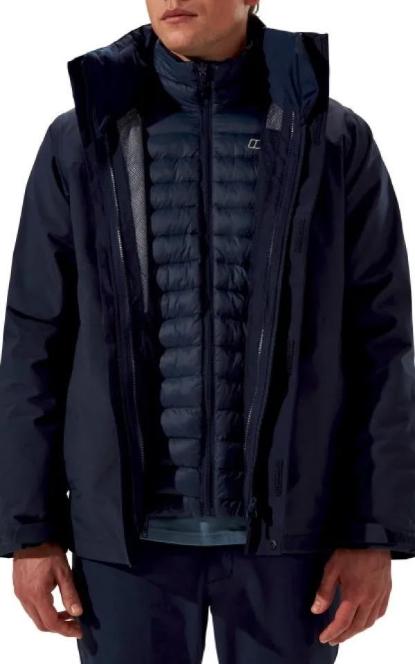 Berghaus Hillwalker 2.0 3in1 kuoritakki, Dusk| Kuori- Ja Sadetakit