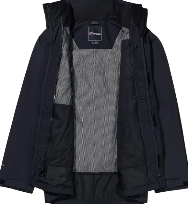 Berghaus Hillwalker InterActive kuoritakki, musta| Kuori- Ja Sadetakit