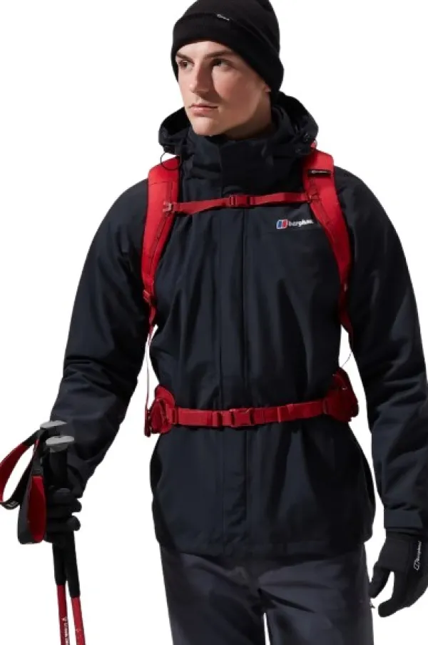 Berghaus Hillwalker InterActive kuoritakki, musta| Kuori- Ja Sadetakit