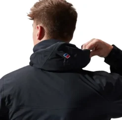 Berghaus Hillwalker InterActive kuoritakki, musta| Kuori- Ja Sadetakit