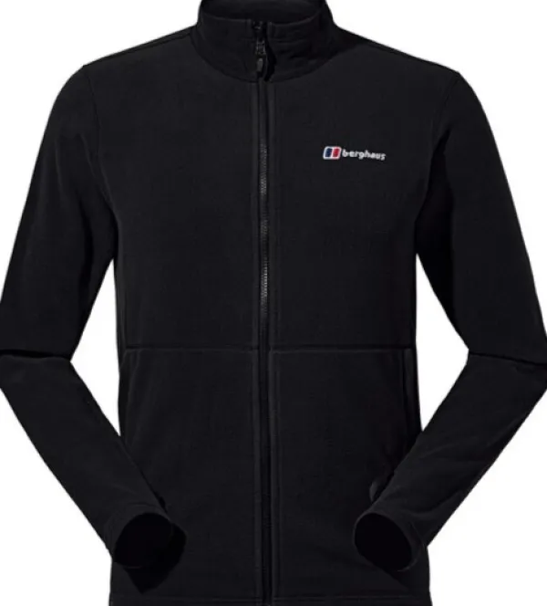 Berghaus M's Prism Micro Polartec InterActive Fleece Jacket AM Black/Black| Hupparit, Fleecet Ja Välipaidat