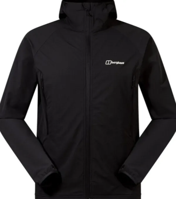 Berghaus Softshelltakit Ja Tuulenpitävät Takit^Ms Skelbo Jacket Black/Black