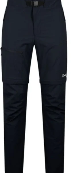 Berghaus Metsästyshousut/Softshellhousut Ja Tuulenpitävät Housut^Ms Trail-Explorer Zip Off Pant Black/Black