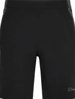 Berghaus Shortsit^Ms Wandermoor Wind Short Jet Black/Grey Pinstripe