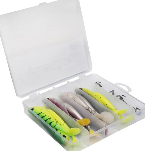 Berkley Pulse Shad Box 11 cm heittojigit, sis. jigipäät| Vieheet Ja Uistimet