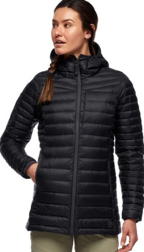 Black Diamond Untuvatakit^Access Down Parka naisten untuvatakki, musta