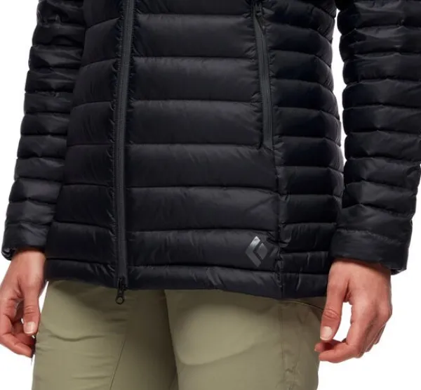 Black Diamond Untuvatakit^Access Down Parka naisten untuvatakki, musta