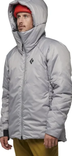 Black Diamond Talvitakit^Belay Parka talvitakki, vaaleanharmaa