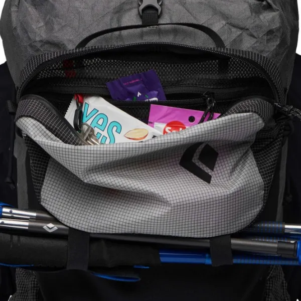Black Diamond Beta Light Pack Sattelite Bag Black-Alloy| Reppujen Ja Laukkujen Tarvikkeet