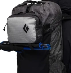 Black Diamond Beta Light Pack Sattelite Bag Black-Alloy| Reppujen Ja Laukkujen Tarvikkeet