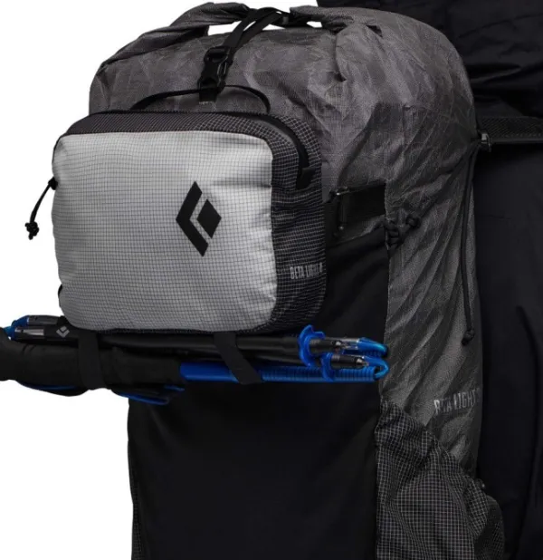 Black Diamond Beta Light Pack Sattelite Bag Black-Alloy| Reppujen Ja Laukkujen Tarvikkeet