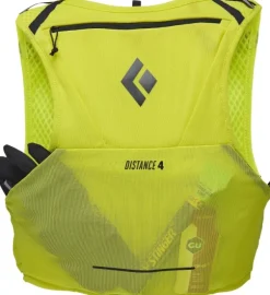 Black Diamond Juomajärjestelmät^Distance 4 Hydration Vest juoksuliivi, neonkeltainen