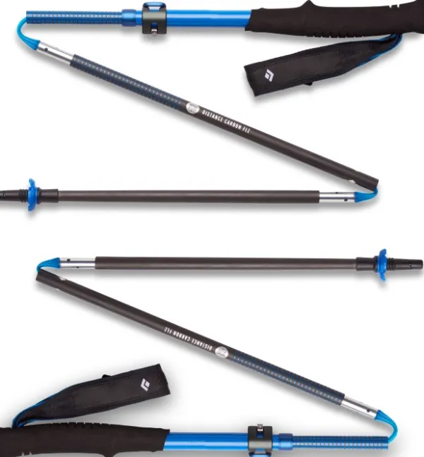 Black Diamond Hiihto- Ja Vaellussauvat^Distance Carbon FLZ vaellussauvat, Ultra Blue