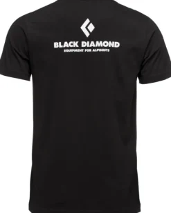 Black Diamond Equipmnt For Alpinist Tee t-paita, musta SS22| T-paidat Ja Pikeepaidat