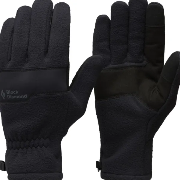 Black Diamond Everyday Fleece Gloves hanskat, Black| Käsineet/Hanskat