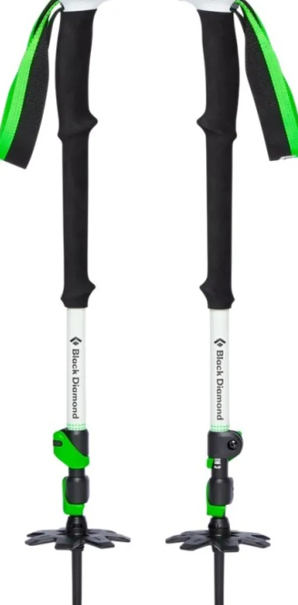 Black Diamond Expedition 3 teleskooppisauvat, vihreä| Hiihto- Ja Vaellussauvat