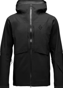 Black Diamond Factor Shell kuoritakki, Black| Kuori- Ja Sadetakit