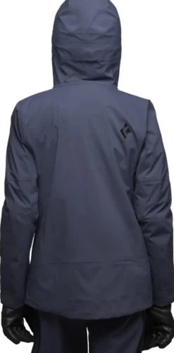 Black Diamond Factor Shell naisten takki, Charcoal| Kuori- Ja Sadetakit