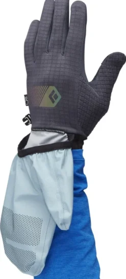 Black Diamond Käsineet/Hanskat^Gridtech Storm Hood Gloves hanskat/kintaat, Carbon/Glacier