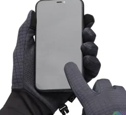 Black Diamond Käsineet/Hanskat^Gridtech Storm Hood Gloves hanskat/kintaat, Carbon/Glacier