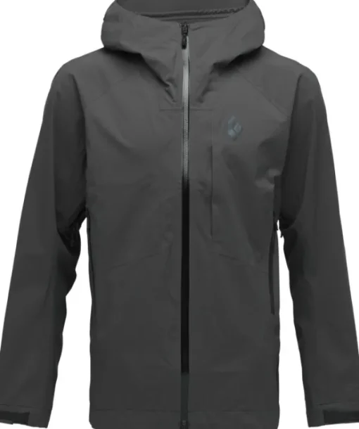 Black Diamond Highline Stretch Shell takki, Anthracite| Sadevaatteet