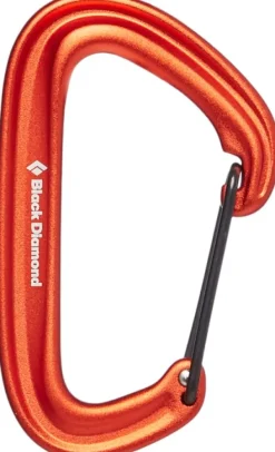 Black Diamond Kiipeilyvarusteet^Litewire karabiinihaka, oranssi