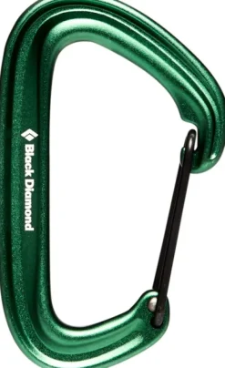 Black Diamond Litewire karabiinihaka, vihreä| Kiipeilyvarusteet