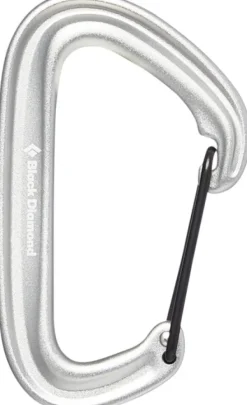 Black Diamond Litewire karabiinihaka, vaaleanharmaa| Kiipeilyvarusteet