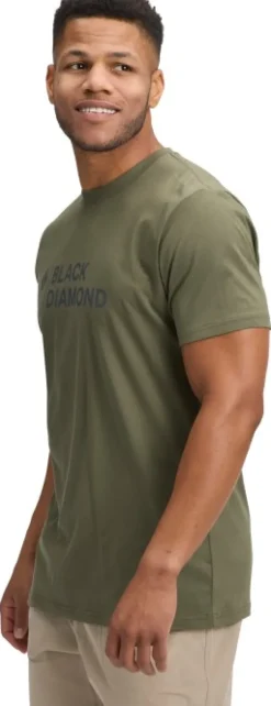 Black Diamond T-paidat Ja Pikeepaidat^M Mini Stacked SS Tee Tundra