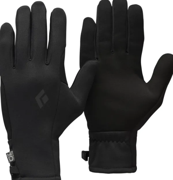 Black Diamond Midweight Screentap Liners käsineet, Black| Käsineet/Aluskäsineet