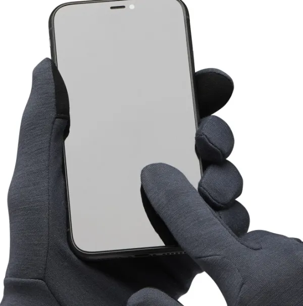 Black Diamond Käsineet/Aluskäsineet^Midweight Wool Liners aluskäsineet, tummanharmaa