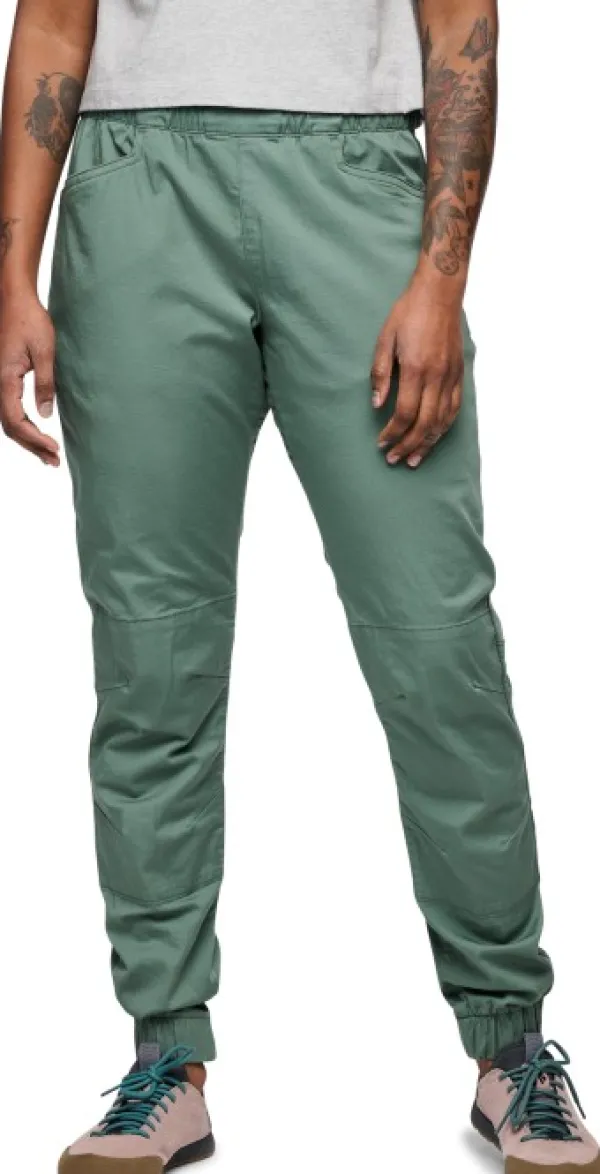 Black Diamond Vapaa-ajan Housut^Notion naisten treenihousut, musta