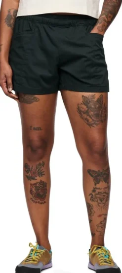 Black Diamond Shortsit^Notion naisten shortsit, musta