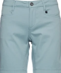 Black Diamond Shortsit^Notion naisten kiipeilyshortsit, vaaleansininen