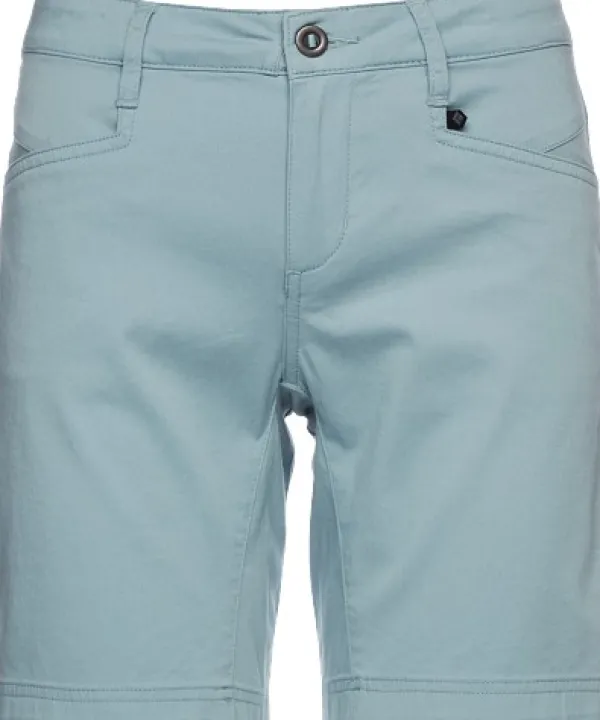 Black Diamond Shortsit^Notion naisten kiipeilyshortsit, vaaleansininen