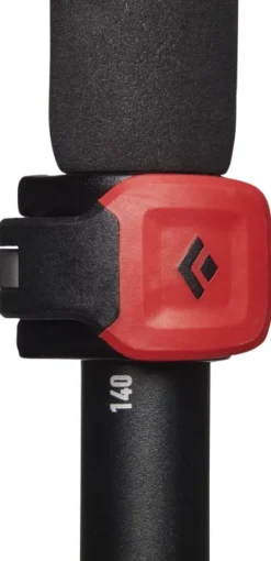 Black Diamond Hiihto- Ja Vaellussauvat^Pursuit FLZ Trekking Poles vaellussauvat, musta/punainen