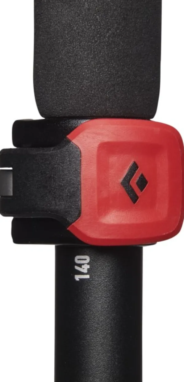 Black Diamond Hiihto- Ja Vaellussauvat^Pursuit FLZ Trekking Poles vaellussauvat, musta/punainen