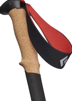 Black Diamond Hiihto- Ja Vaellussauvat^Pursuit FLZ Trekking Poles vaellussauvat, musta/punainen