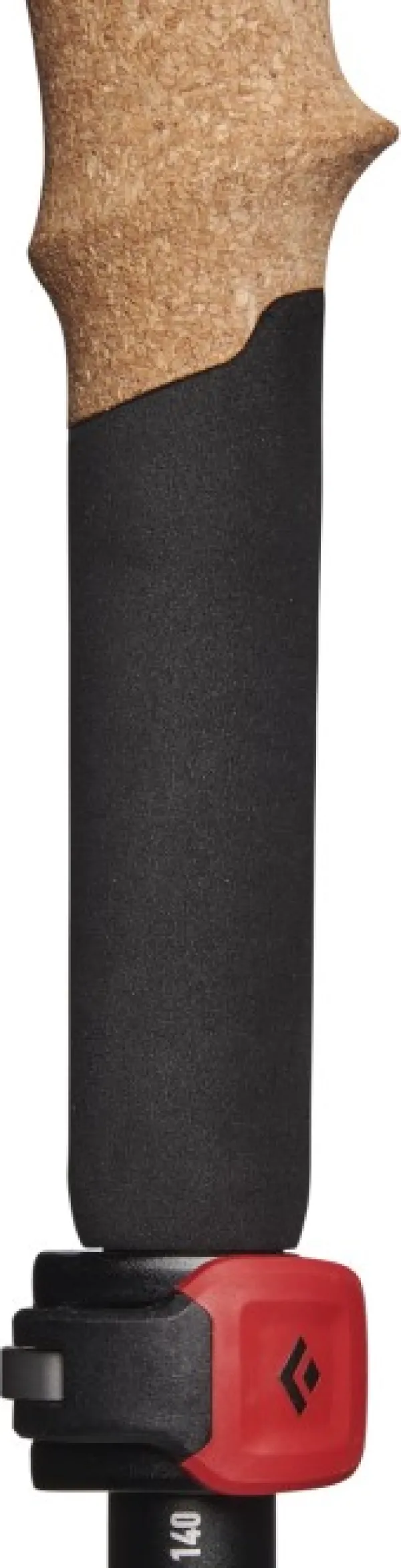 Black Diamond Hiihto- Ja Vaellussauvat^Pursuit FLZ Trekking Poles vaellussauvat, musta/punainen