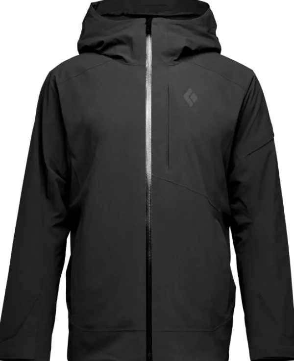 Black Diamond Kuori- Ja Sadetakit^Recon Insulated Shell hybriditakki, musta