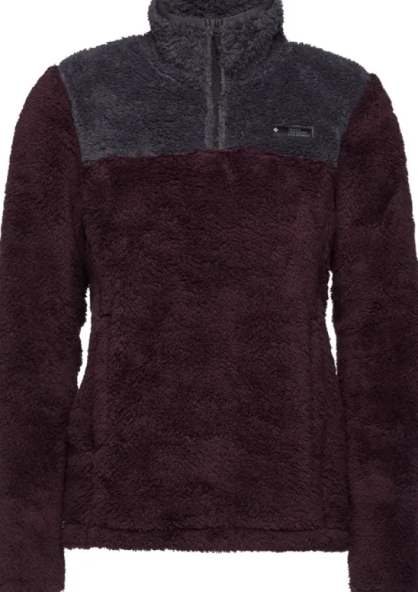 Black Diamond Roadie Qtr Zip Fleece naisten fleece, tumma viininpunainen/harmaa| Hupparit, Fleecet Ja Välipaidat