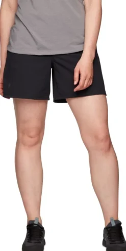 Black Diamond Shortsit^Sierra naisten shortsit, musta