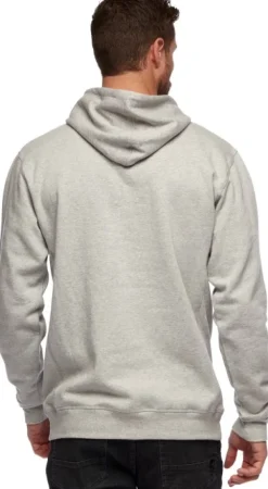 Black Diamond Hupparit, Fleecet Ja Välipaidat^Stacked Logo Hoody huppari, vaaleanharmaa