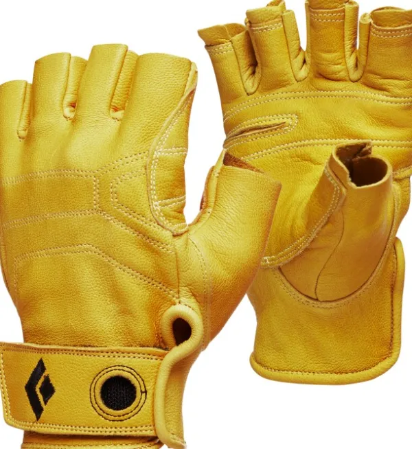 Black Diamond Stone Gloves nahkaiset kynsikkäät, Natural| Kiipeilyvarusteet